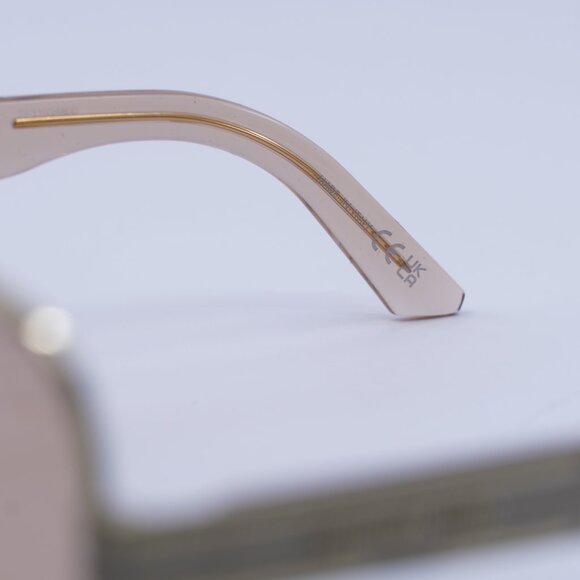 🕶️ New Dior DIORSIGNATURE S5U B0L0 Sunglasses - Shiny Gold Frame, Nude Lenses - Picture 6 of 11